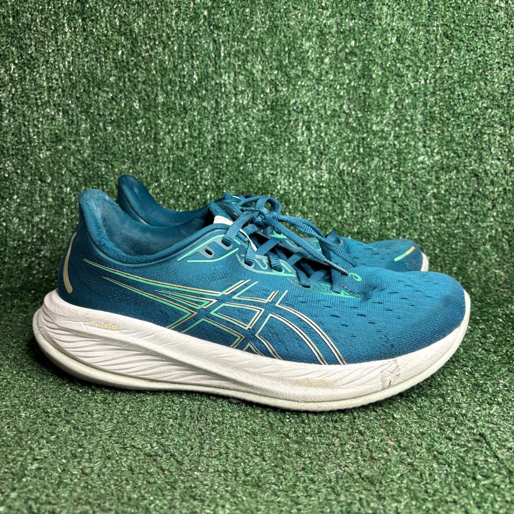 ASICS Gel-Cumulus 26 PureGel FF Blast+‎ 1012B599 Running Sneaker Blue Womens 11